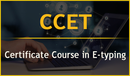 CCET – Certificate Course in E-typing
